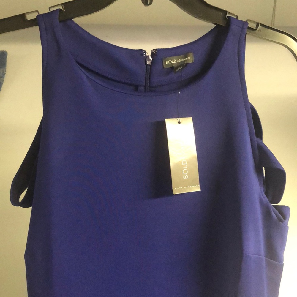 Royal Blue Formal Dress (Bold Elements)